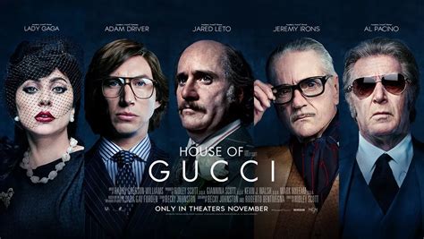 nieuwe film over gucci|house of Gucci nominees.